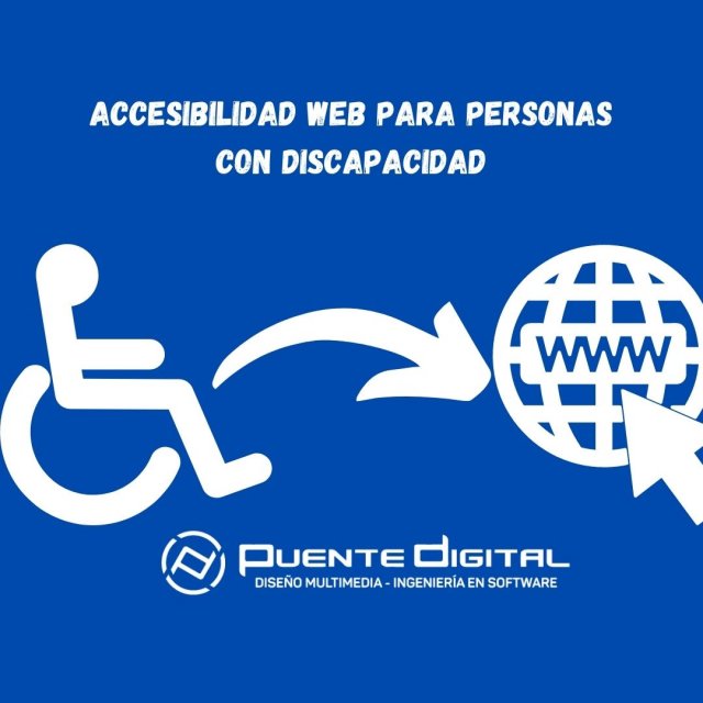 Accesibilidad web para personas con discapacidad