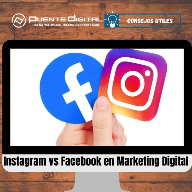 Instagram vs Facebook en Marketing Digital